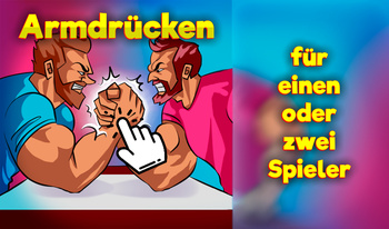 Armdrücken für einen oder zwei Spieler