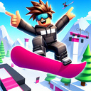 Obby Snowboard Race Parkour