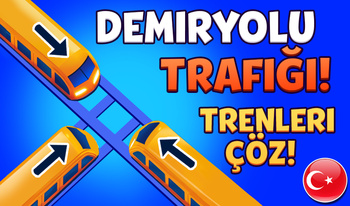 Demiryolu Trafiği! Trenleri Çöz!