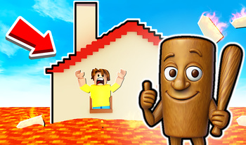 Blox Obby: Der Boden ist eine LAVA-Herausforderung