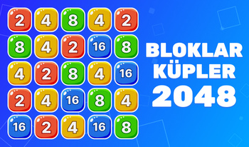 Bloklar Küpler 2048