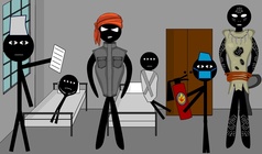 Stick Mental Hospital Bunker War