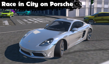 Race in City on Porsche