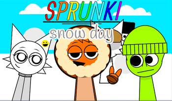 Sprunki snow day