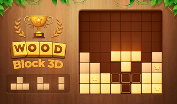 Wood Block 3D