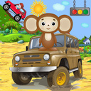 Cheburashka racer! Russian cars