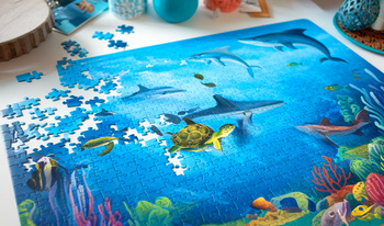 Jigsaw puzzles for kids: sea and ocean