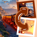 Mix Puzzle: Trains