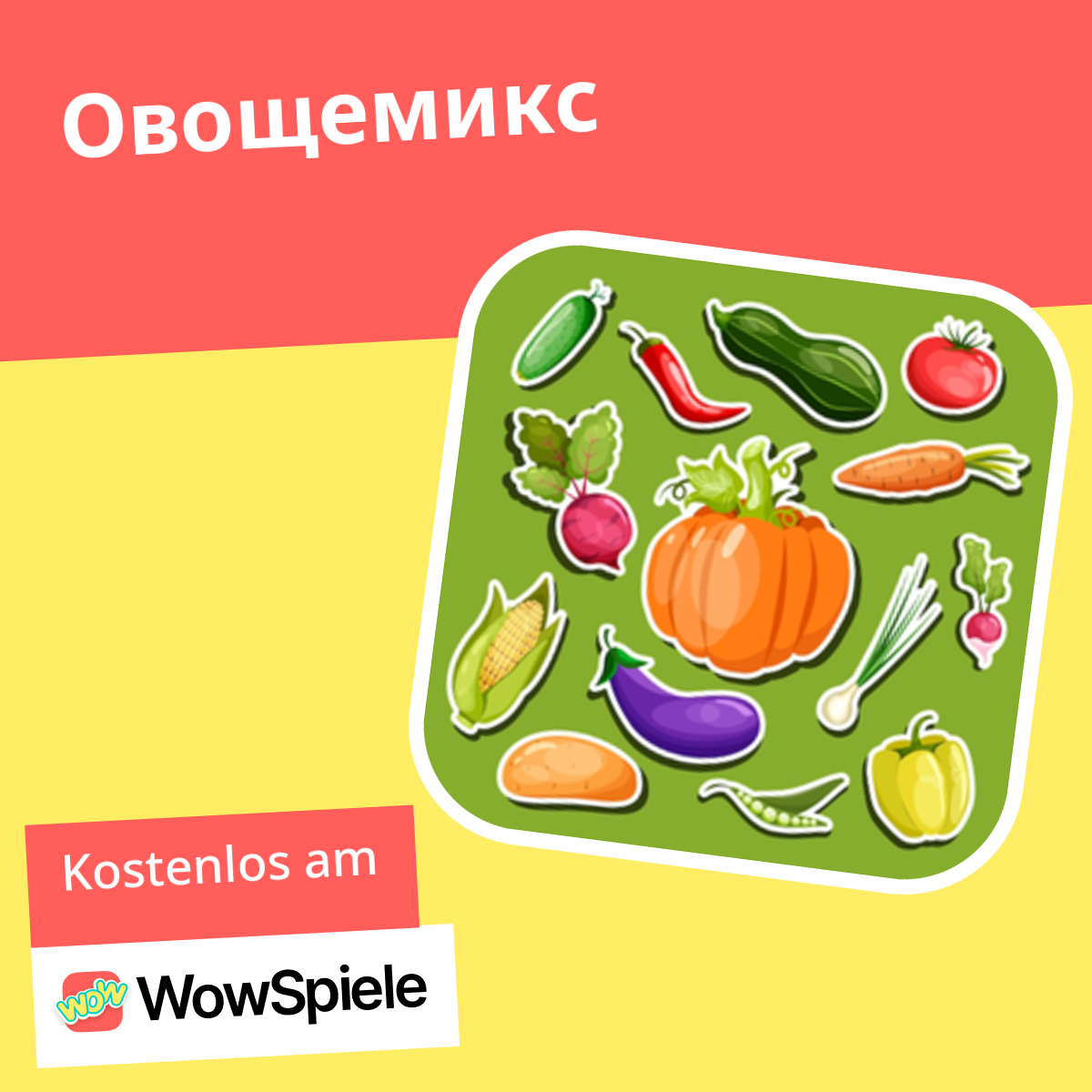Овощемикс - Kostenlos spielen | WowSpiele